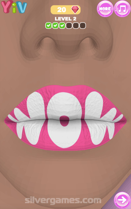 Lip Art - Play Online on SilverGames 🕹️