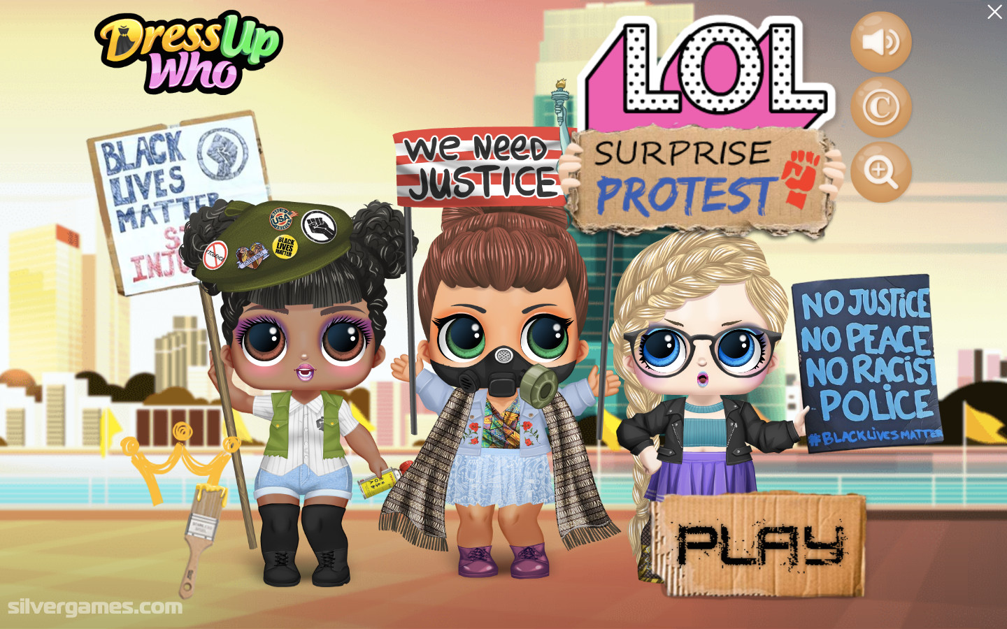 Lol surprise dress up games clearance online