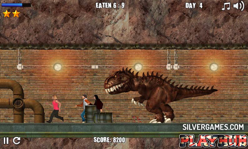 T-Rex Run 3D - Play Online on SilverGames 🕹️