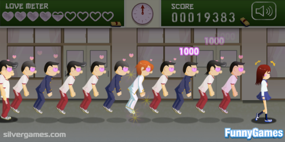 School Flirting Game  Play Online Free Browser Games