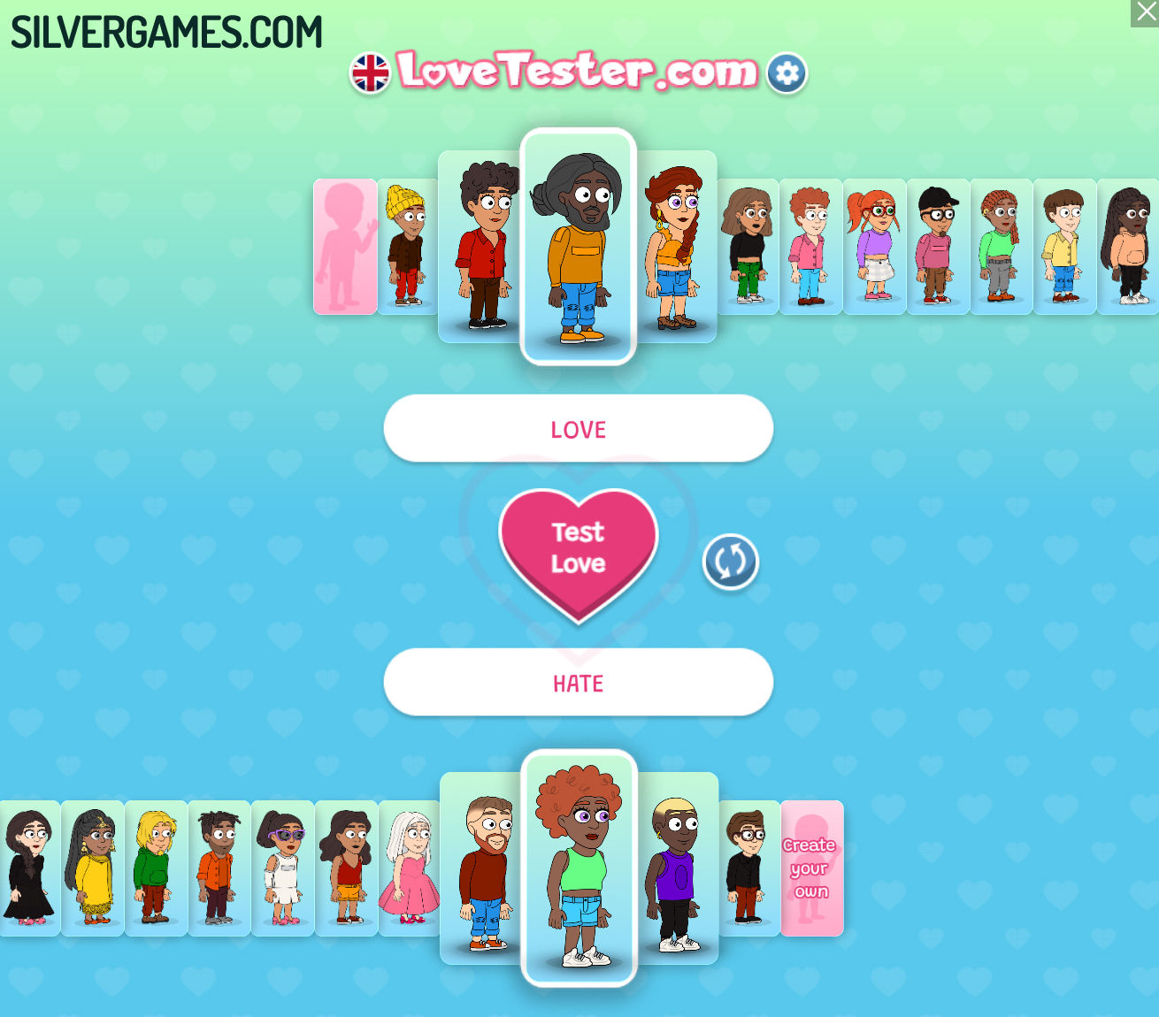 Love Tester – Famobi Game Catalog