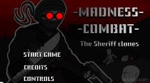 Madness Combat: The Sheriff Clones: Menu