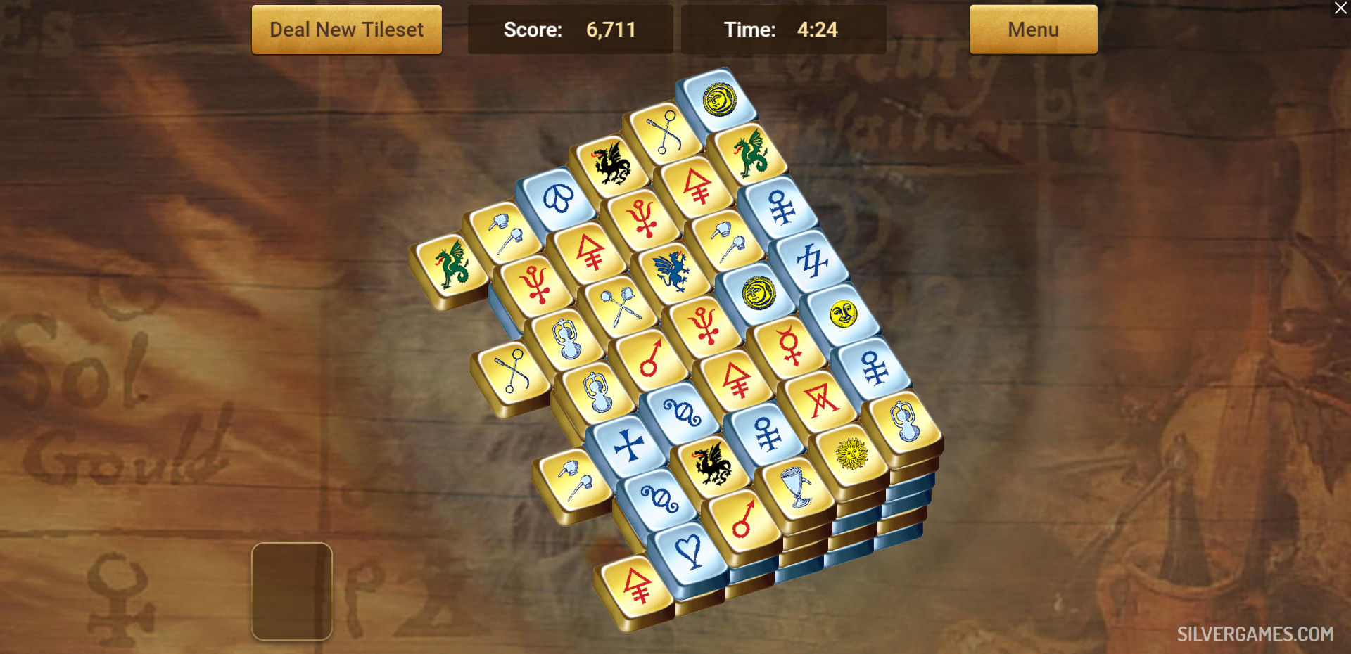 Mahjongg: Alchemy 🕹️ Jogue no Jogos123