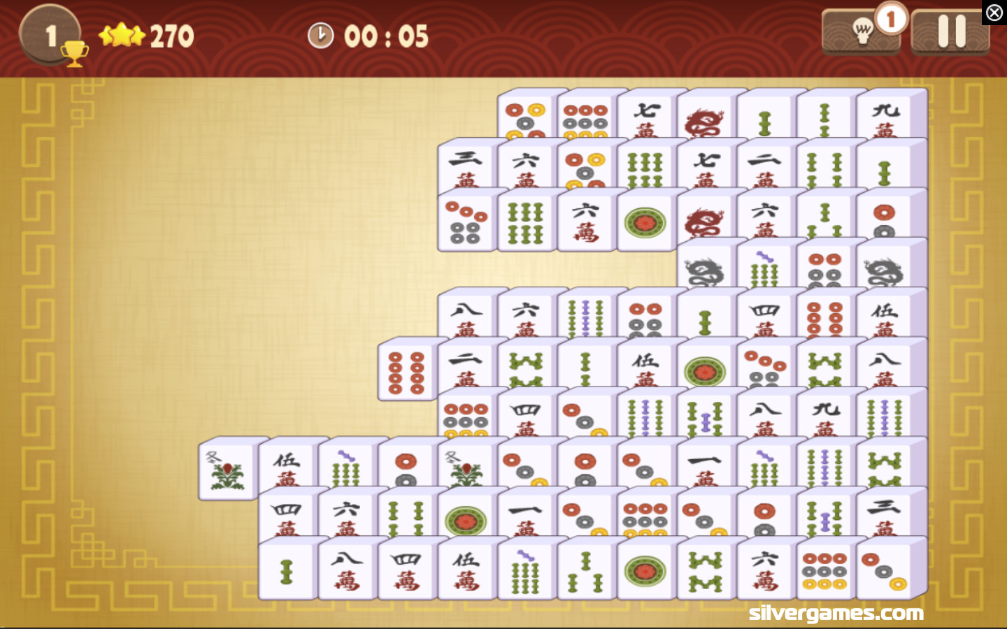 Mahjong Connect - Играйте Онлайн на SilverGames 🕹️