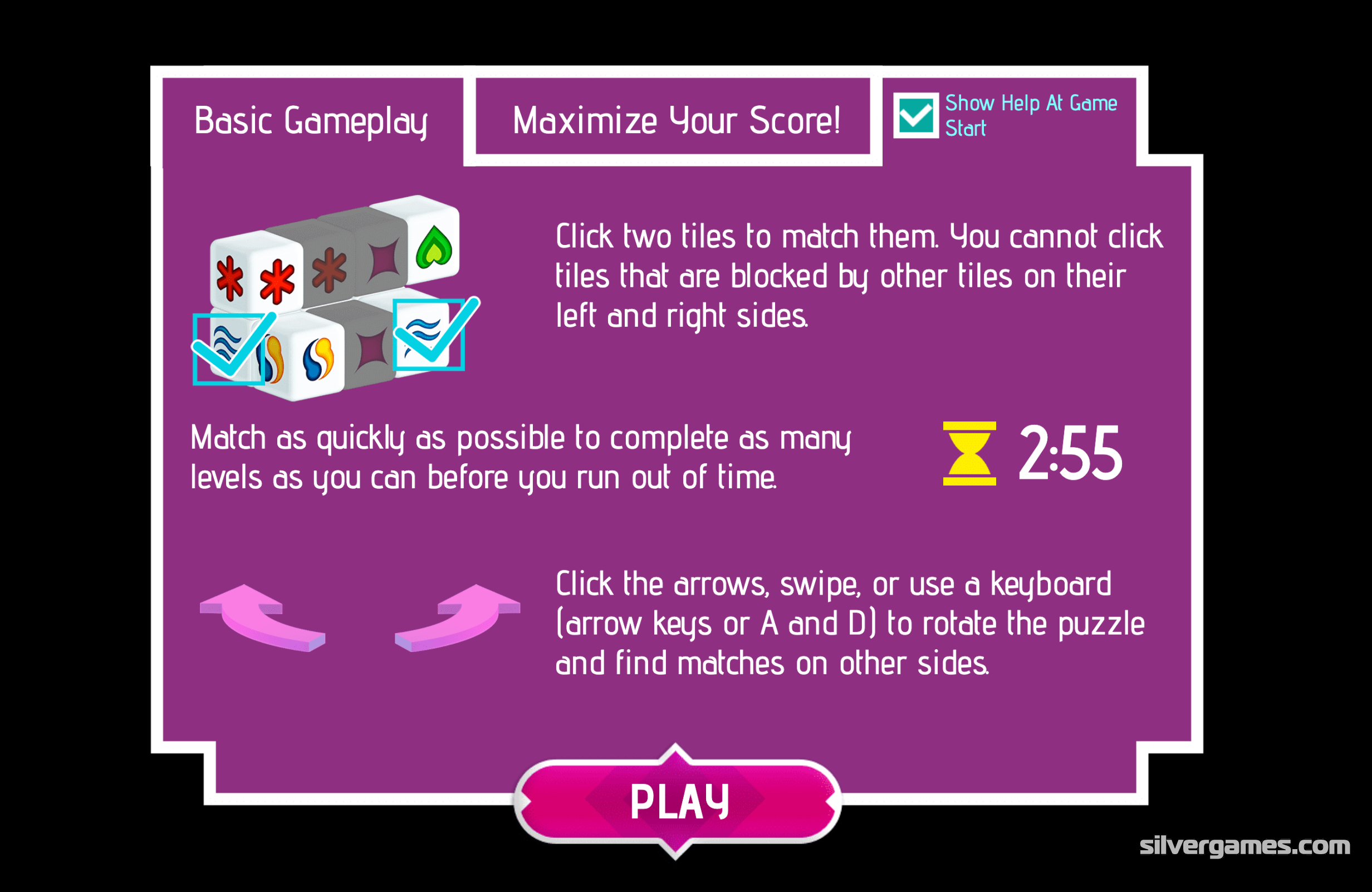 Mahjong Dark Dimensions: Jogue Mahjong Dark Dimensions