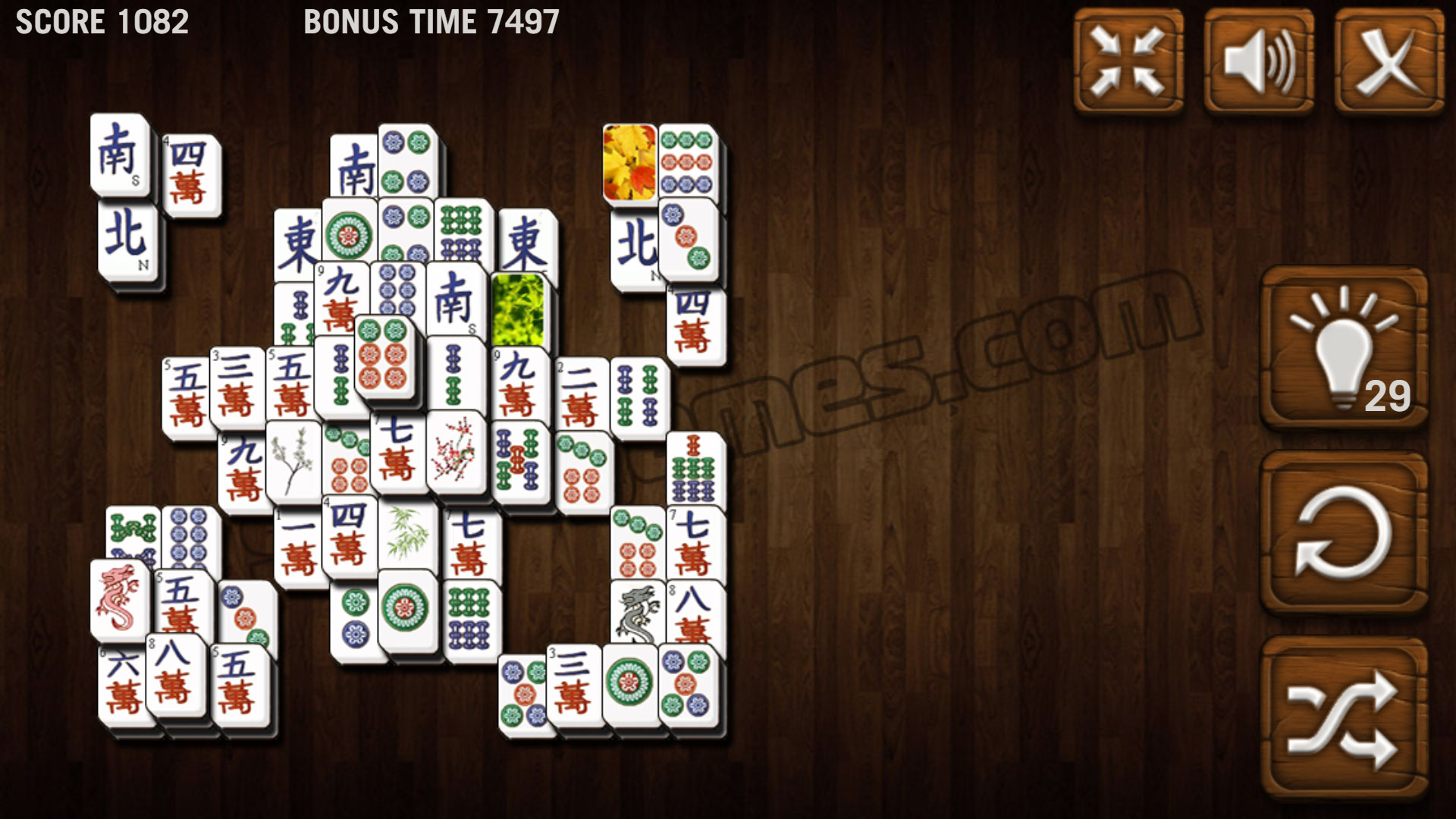 Mahjong Titans Screenshot  Mahjong, Games, Board game online