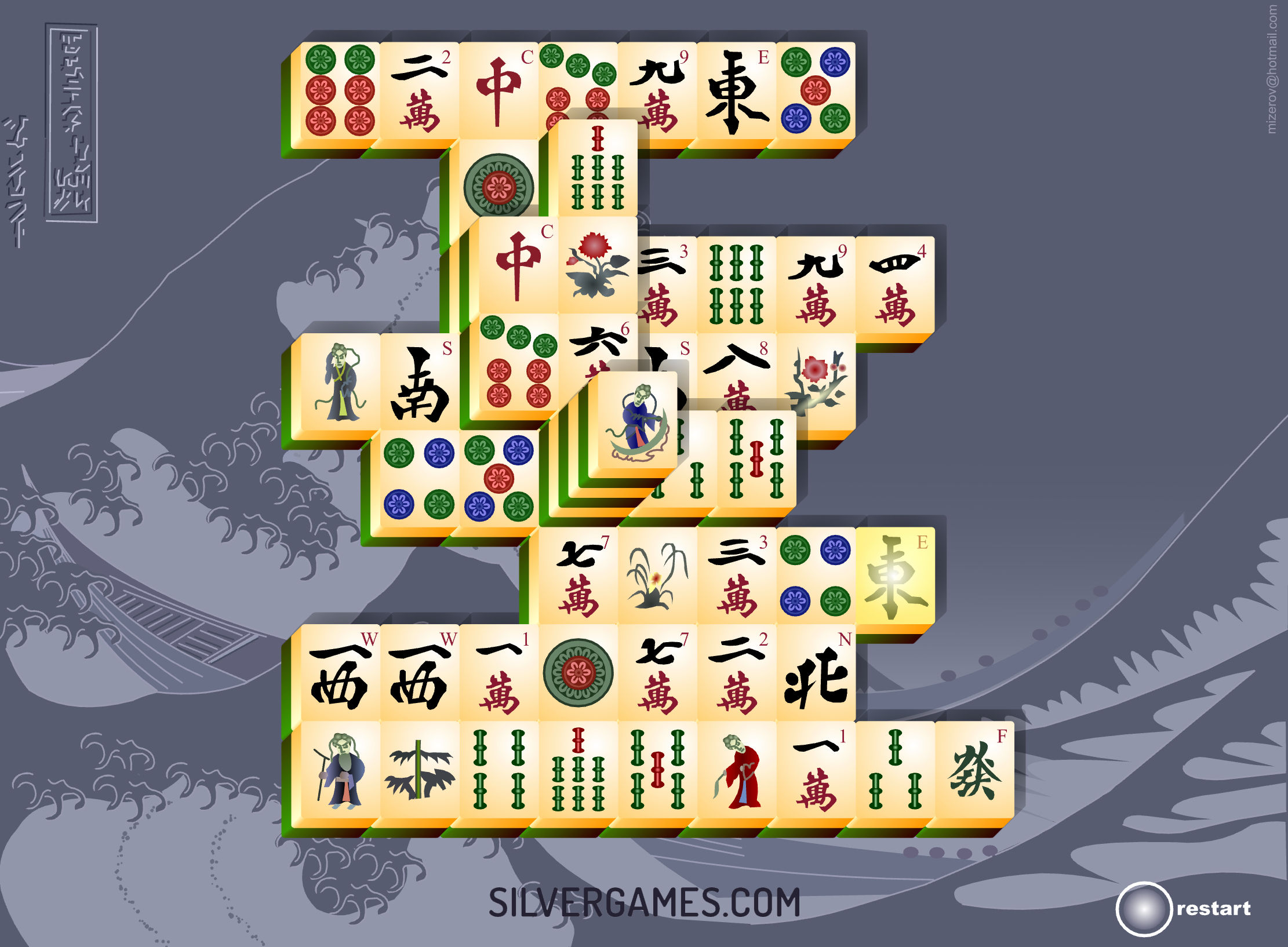The Mahjong Titans background matches my desktop : r/mildlyinteresting