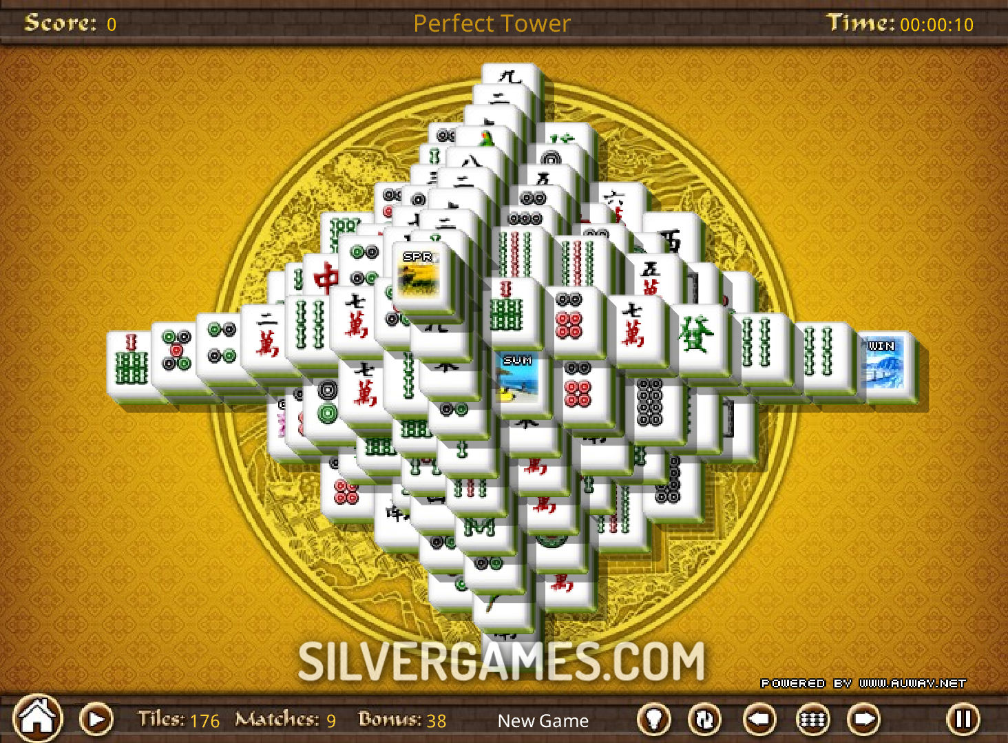 Mahjong Tower - Играйте Онлайн на SilverGames 🕹️