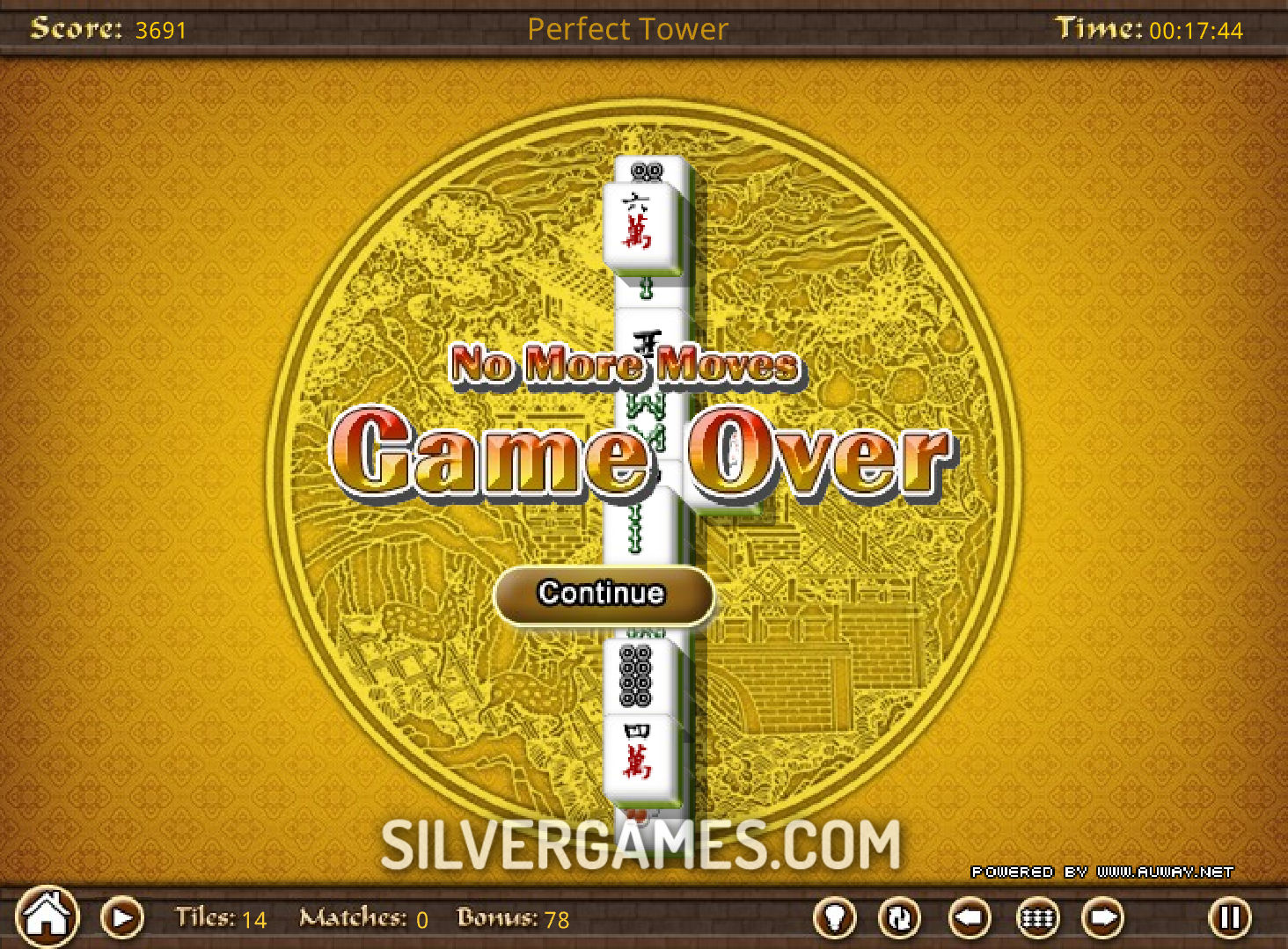 Mahjong Tower - Играйте Онлайн на SilverGames 🕹️