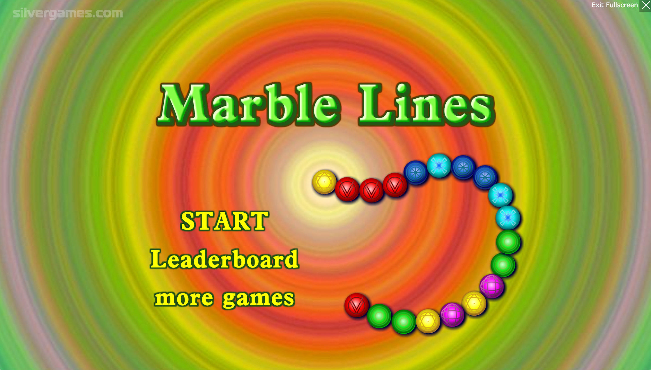 free online marble line games
