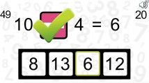 Math Practice Game: Gameplay Correct Addition
