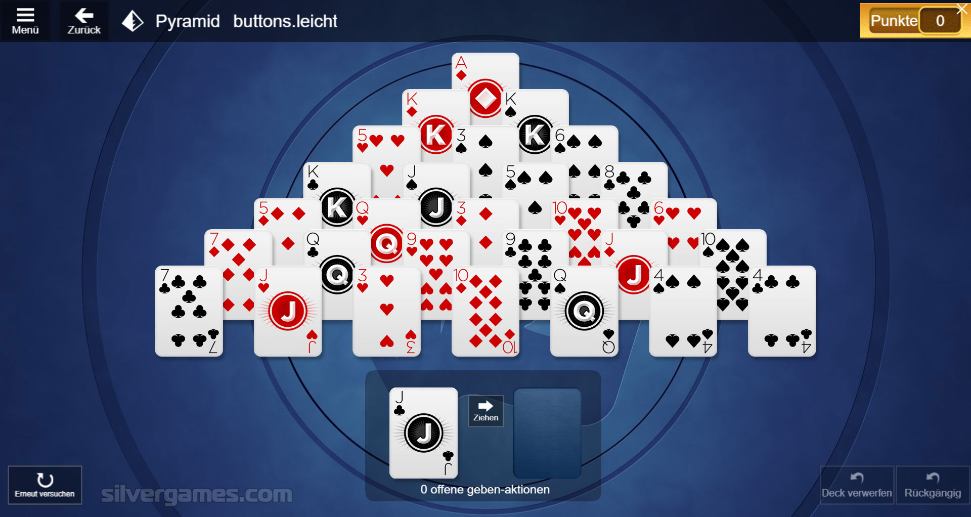 Spider Solitaire 1 2 4 Suits - Jogue Online em SilverGames 🕹