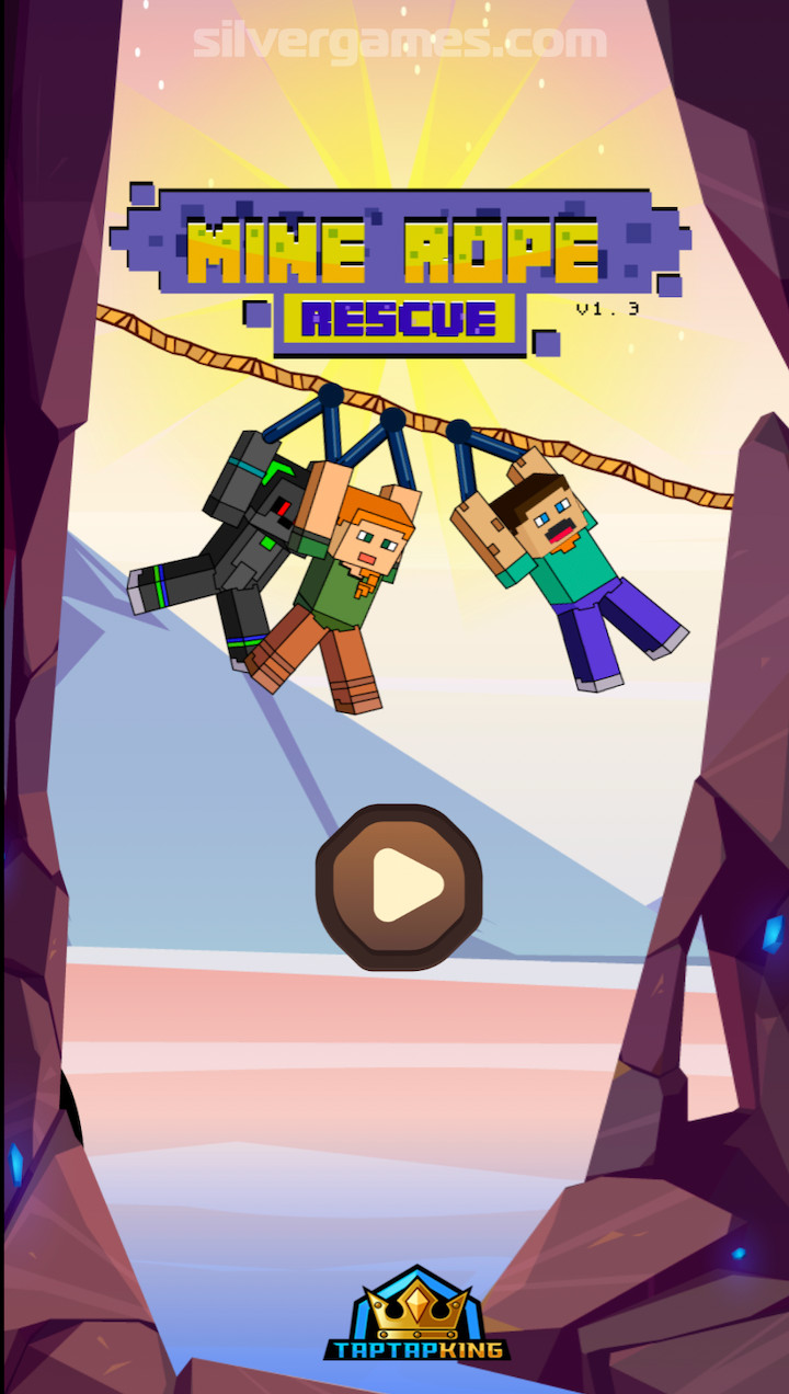 Mine Rope Rescue - Играйте Онлайн на SilverGames 🕹️