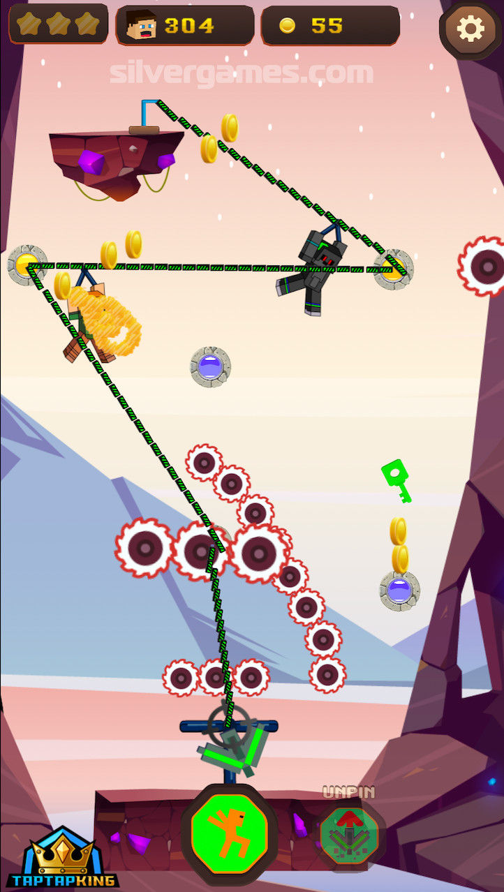 Super Stickman Hook - Play Online on SilverGames 🕹️