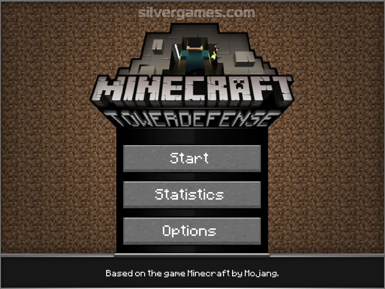 Minecraft Tower Defense - Jogue Online em SilverGames 🕹