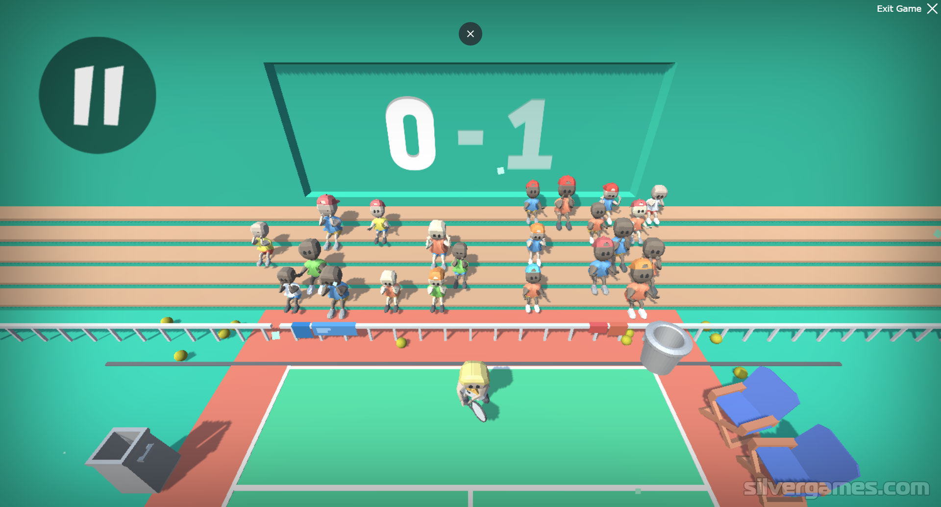 Mini Tennis 3D - Play Online on SilverGames 🕹️