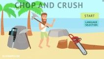 Mining Clicker: Chop And Crush: Menu