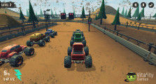Monster Truck Racing Arena: Starting Truck Race