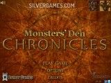 Monsters Den Chronicles: Menu