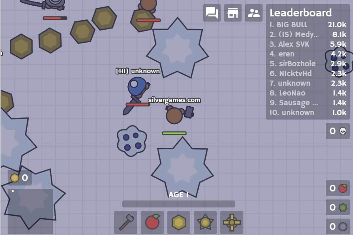 Moomoo.io - MMO Square