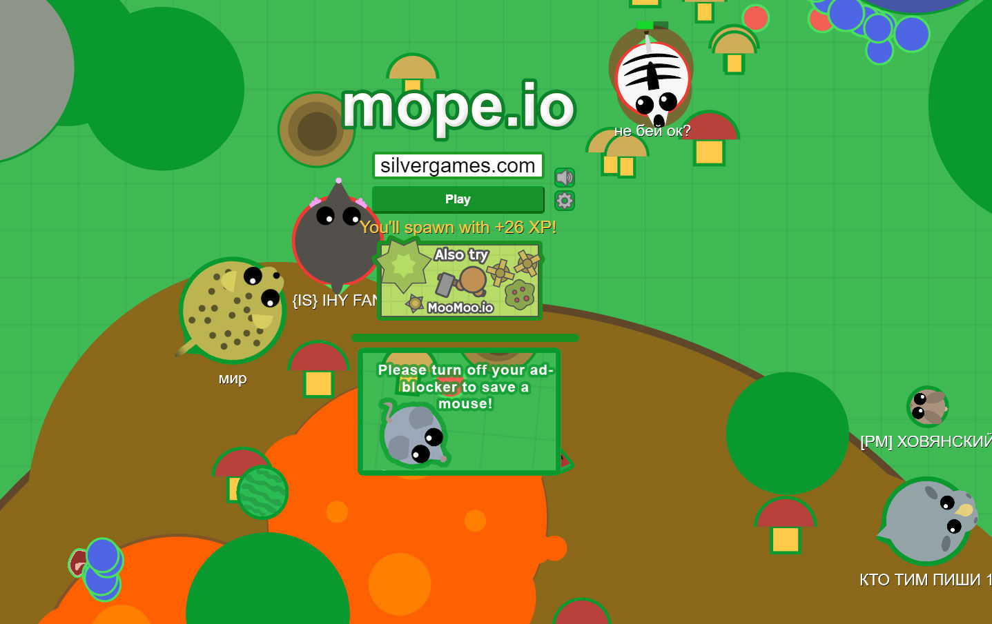 Play Mope.io  Free Online Games. KidzSearch.com