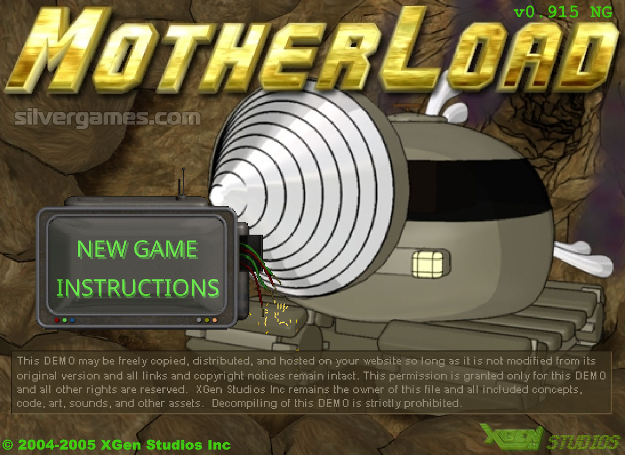 Motherload - Играйте Онлайн на SilverGames 🕹️