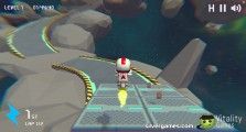 Moto Space Racing 2 Player: Gameplay Race In Space