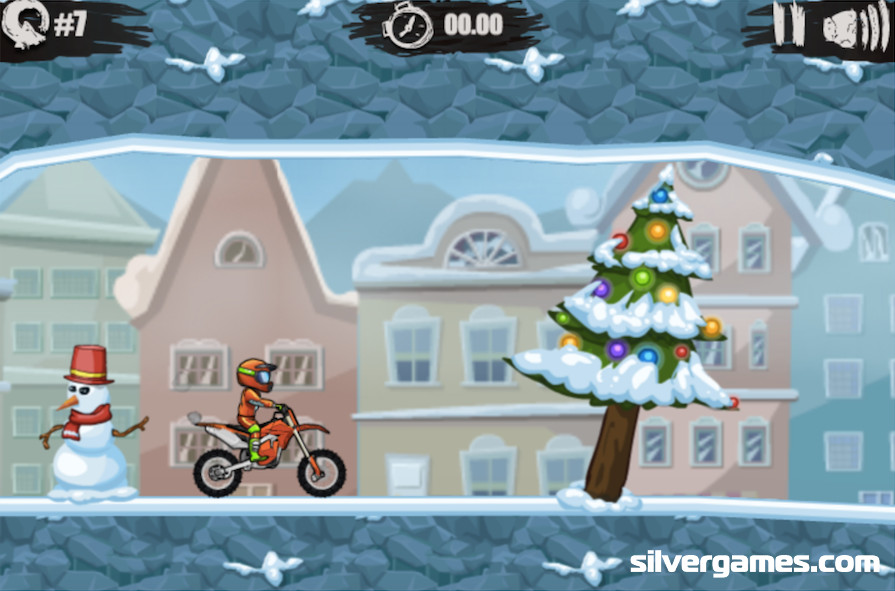 Moto X3M Winter (Level 01-25) - Y8 Game