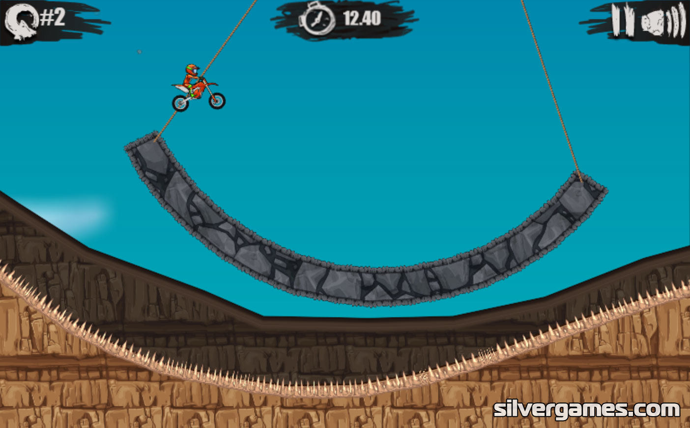 Moto X3M 3: jogo extremo online