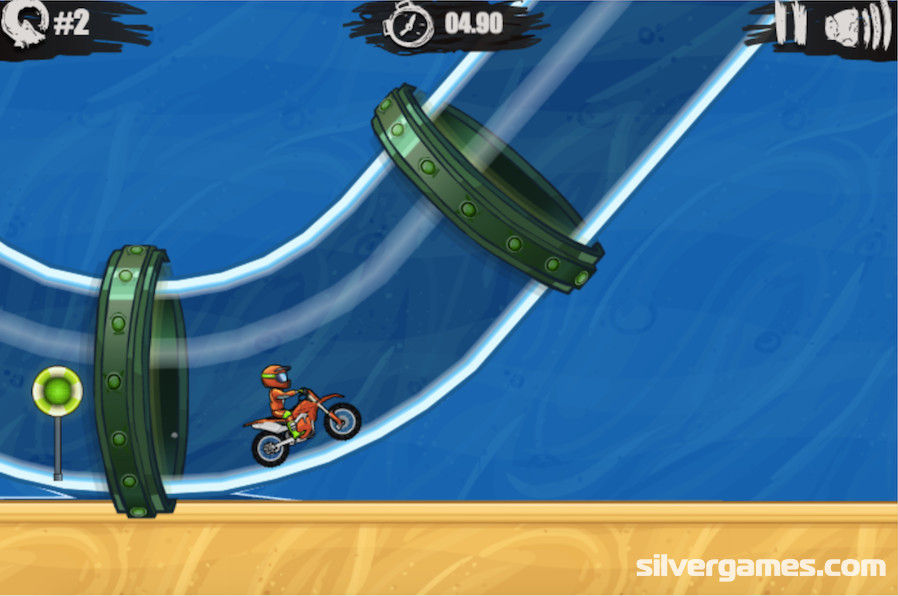 Play Moto X3M 5: Pool Party online for Free on Agame