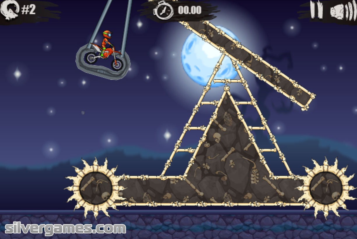 Play Moto X3M Spooky Land at #funfungames #Racing Sports #games