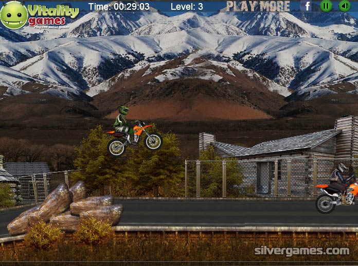 Moto X3M 4: Winter - Jogue Online em SilverGames 🕹️