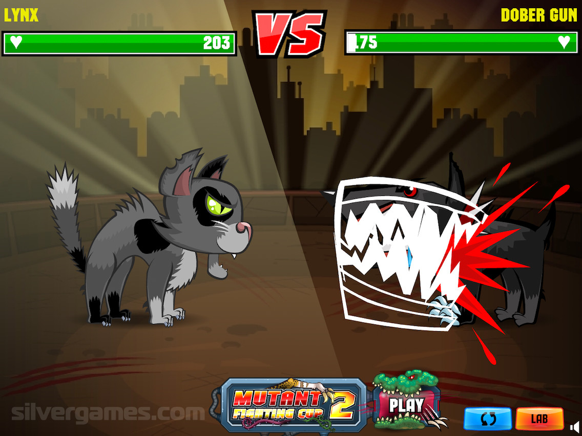 Mutant Fighting Cup 2016 - Cat Edition - Play Online on SilverGames 🕹️