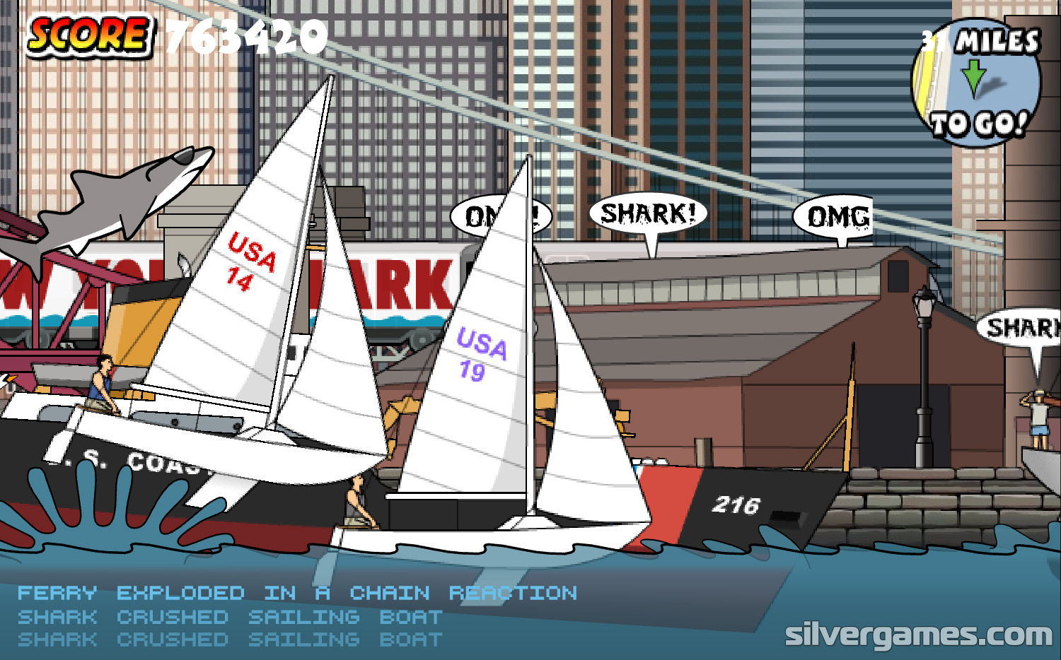 NEW YORK SHARK free online game on