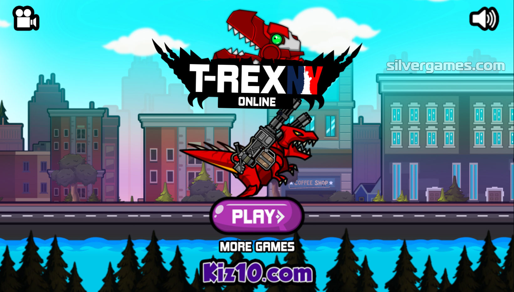 Jogo T-Rex - Jogue Online em SilverGames 🕹️