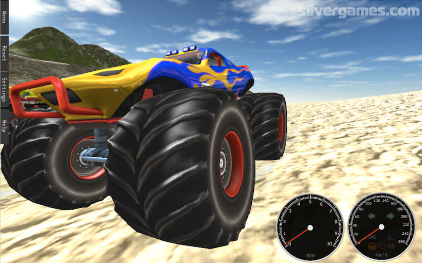 Offroad Monster Truck Simulator - Play Online on SilverGames 🕹️