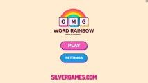 OMG Word Rainbow: Menu