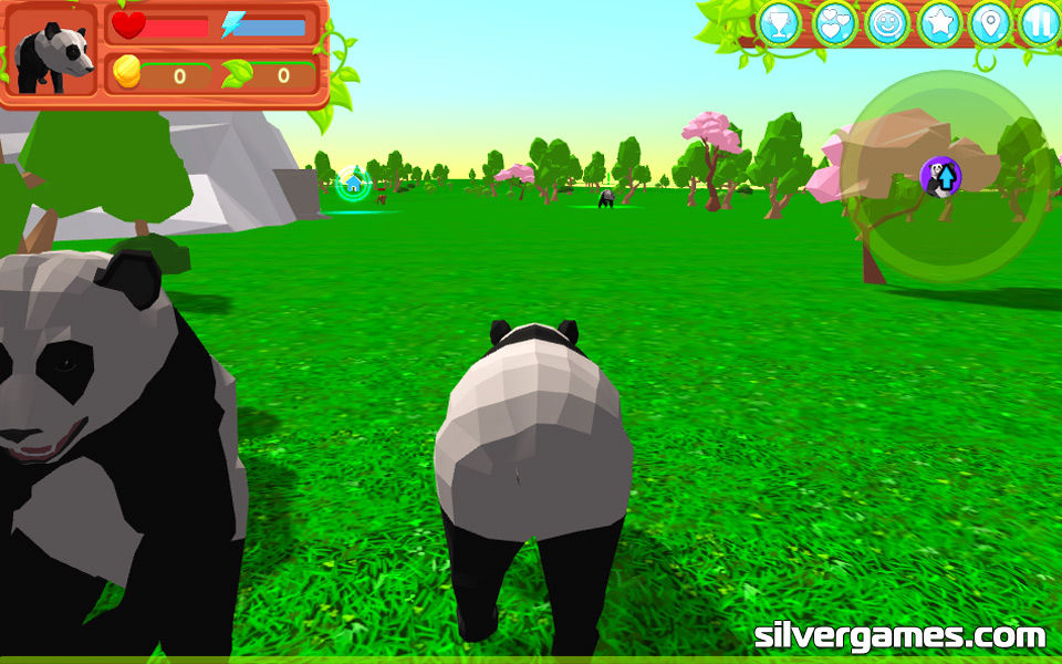 PANDA SIMULATOR 3D jogo online gratuito em