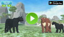 Panther Family Simulator 3D: Menu