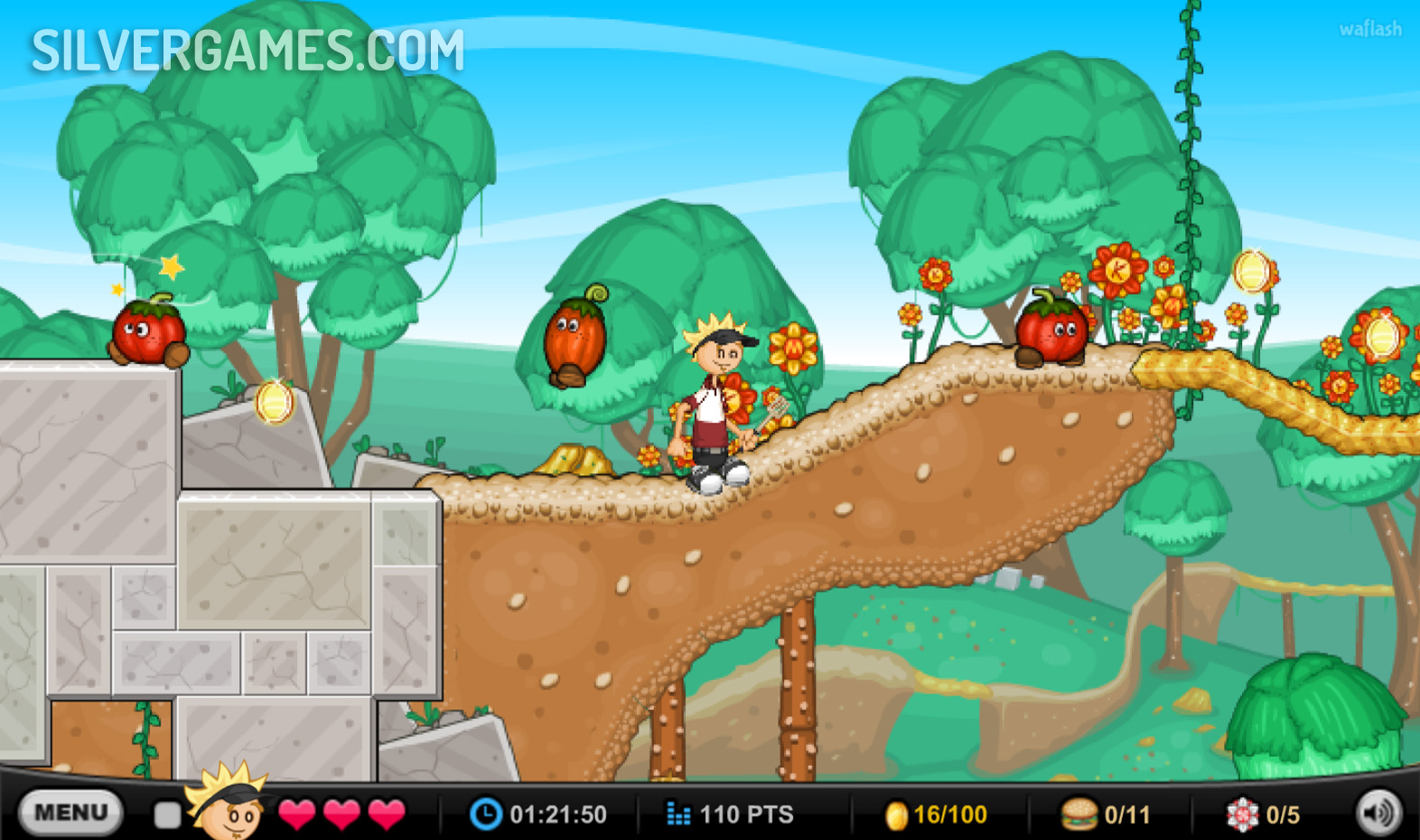 Papa Louie Night Hunt - Play Online Papa Louie Night Hunt on papas