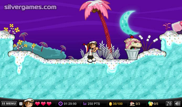 Papa Louie 3: When Sundaes Attack - Jogo Grátis Online