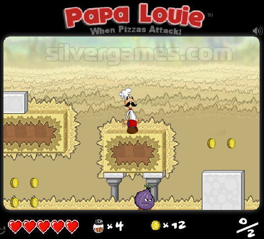 Papa Louie: When Pizzas Attack Online Game