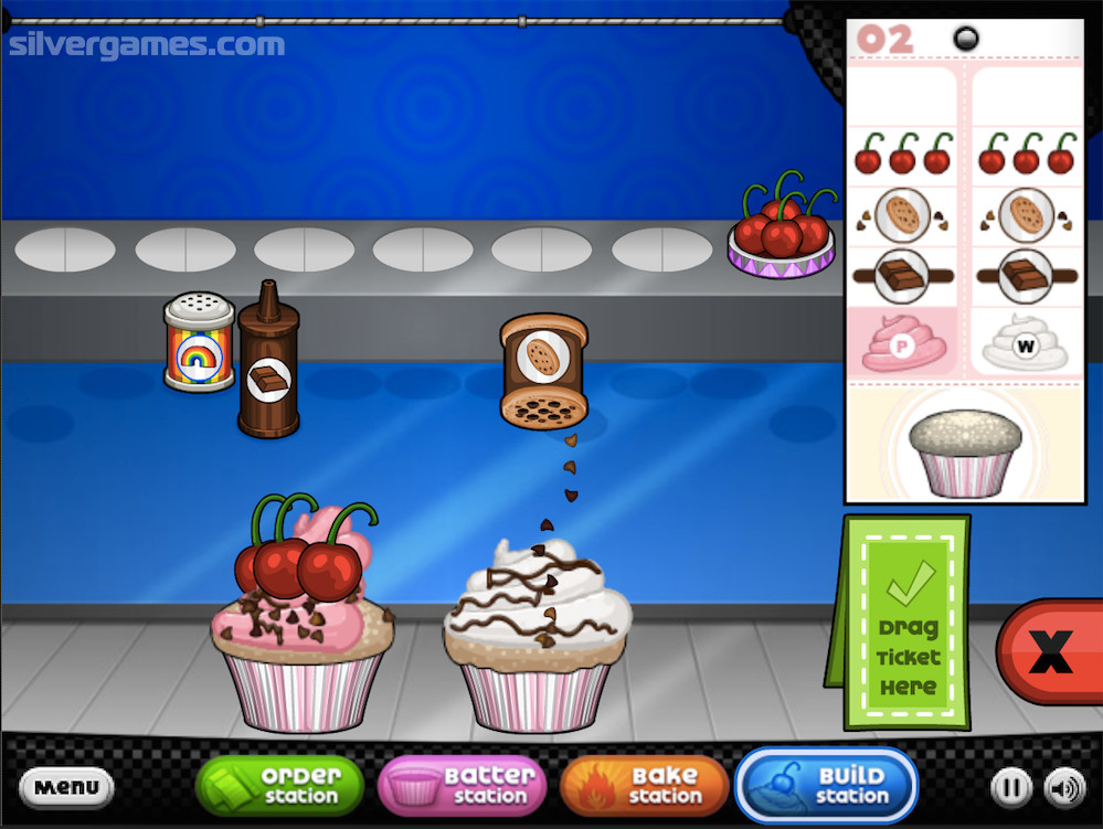 Papa's Cupcakeria - Play Online on SilverGames 🕹️