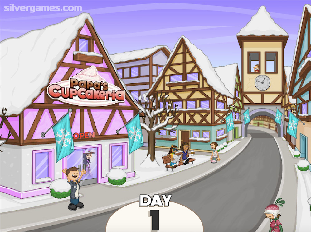 PAPA'S CUPCAKERIA free online game on