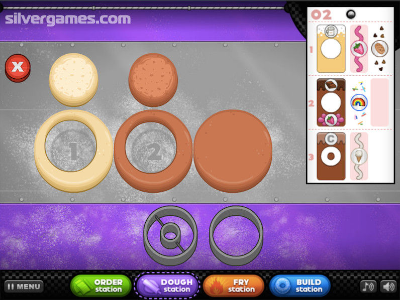 PAPA'S DONUTERIA free online game on