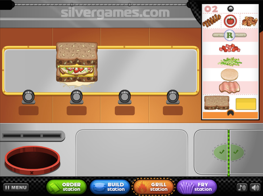 PAPA'S CHEESERIA jogo online gratuito em