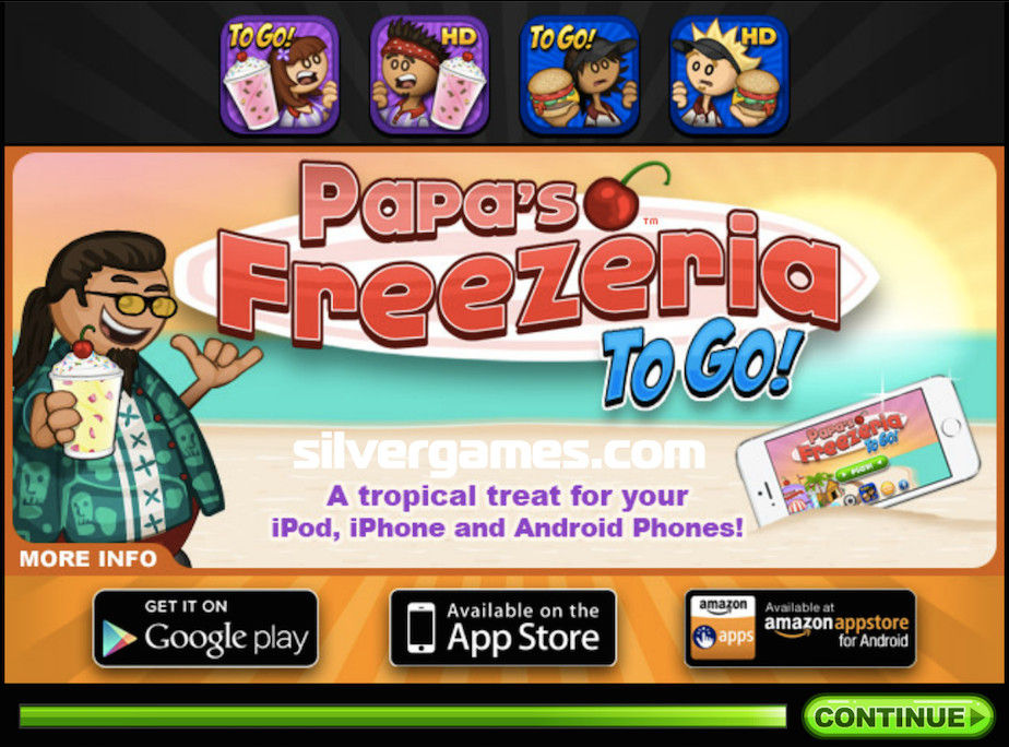 Papa's Freezeria - Jogue Online em SilverGames 🕹️