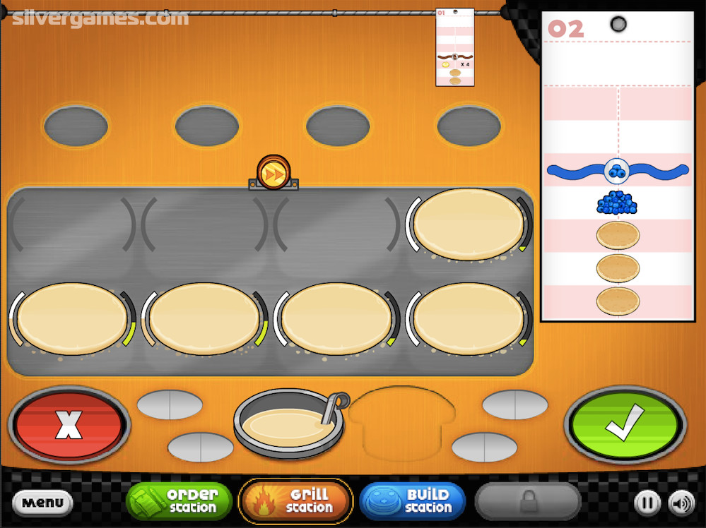 Papa's Pancakeria - Play online at Coolmath Games