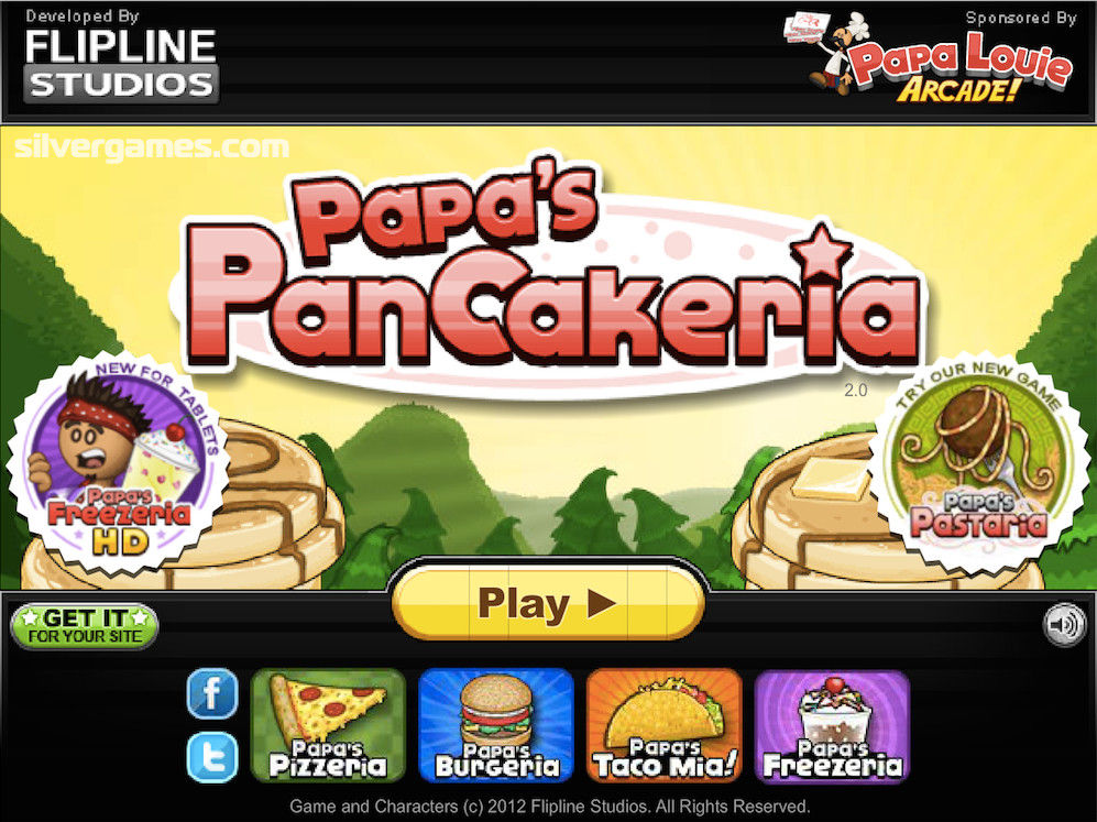 Papa's Pancakeria - Jogue Online em SilverGames 🕹️