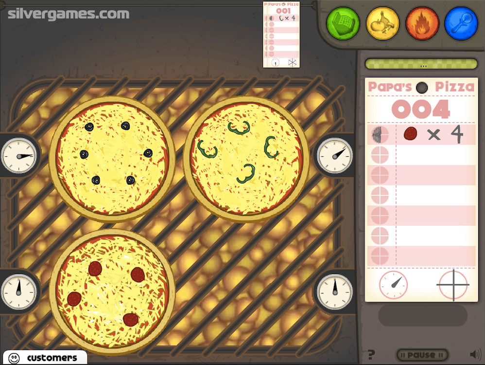 Papa's Pizzeria - Play Free Online Games